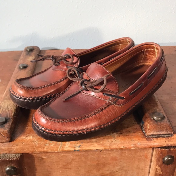 double sole leather moccasins